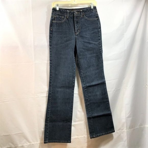 St. John's Bay Secretly Slender Womens Jeans Size 8T Boot Casual Pockets Blue - Picture 1 of 5